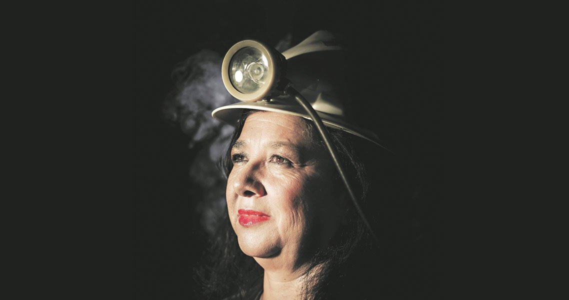 Sandra Torres: “Entré a una mina cuando las mujeres no lo hacían”